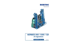 Berthoud - Model Hermes - Large Mounted Sprayer - Manual