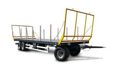 Wielton - Model PRS-3S / S24 – 40 km/h - Bale Platforms Trailer