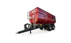 ZASlaw - Model D-764-21 1R - Half Pipe Agricultural Trailers