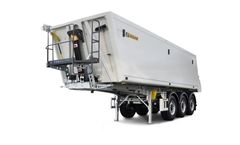 ZASLAW - Model NW.AKW.S - Self-Unloading Semi-Trailer Tipping Truck
