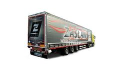 MEGA - Model NS.13.29.MF - Curtain Semitrailer