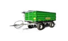 ZASlaw - Model D-737BA-6 (6 ton) - TWO-AXLE Agro Trailers