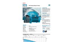 Calpeda - Model MXH - Horizontal Multi-Stage Close Coupled Stainless Steel Pumps - Brochure