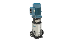 Calpeda - Model MXV - Vertical Multi-Stage In-Line Pumpsstainless Steel Pump