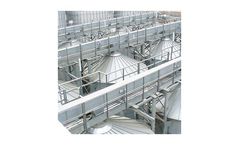 Ottevanger - Galvanised Steel Cylindrical Silo for Long-term Storage