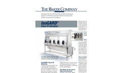 SterilSHIELD - Model SS400 - Compounding Aseptic Isolator (CAI) Brochure