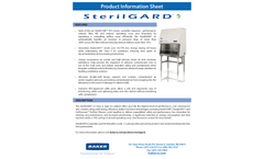 SterilGARD e3 Cut Sheet - 115V
