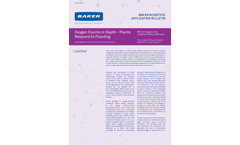 Oxygen Counts in Depth - Plants Respond to Flooding - Application Bulletins