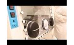 SCI-tive Hypoxia Workstation: Start of the Day, Opening 2 Glove Ports Video