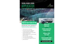 Apex - Model XA3300 / XA4000 / XA5000 - Hydroseeders - Brochure
