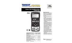 Fluke - 725 - Multifunction Process Calibrator Datasheet