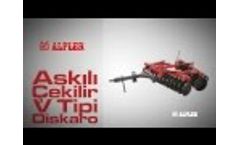 Model DHV - Mounted & Trailed V Type Disc Harrow Video