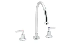 Speakman Commander - Model SC-3002-8-LD-E - 8 Inch Gooseneck Widespread Lever Faucet