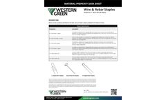 Western Excelsior - Staples and Stakes-Brochure