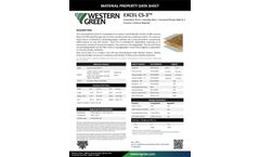 Western Excelsior - Model Excel CS-3 - Erosion Control Blanket (ECB) - Brochure