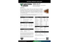 Western Excelsior - Model Excel CC-4 - Erosion Control Blanket (ECB) - Brochure