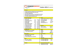 Predator - Model 1000-12 - Cutter Head Dredge - Brochure