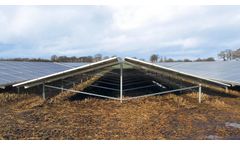PohlCon - Three-Support Photovoltaic Mounting System for East-West Orientation