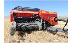 Harmak - Model BLY-03 - 3 Thread Crop Chopping Baler Machine