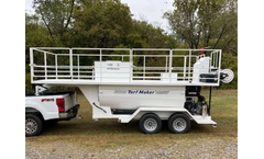 TurfMaker - Model 1200 - Gooseneck Unit Hydroseeding Equipment