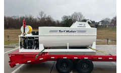 TurfMaker - Model 1000 - Hydroseeder Machine
