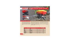 Abollo - Model TY-FST 2500 - Fertilizer Spreader Trailed Twin Disc - Datasheet