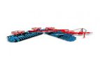 Gobley - Model EÇ013 - V Type PistonTrailed Mounted Disc Harrow
