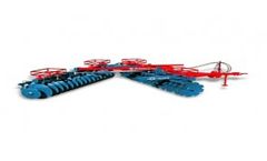 Gobley - Model EÇ013 - V Type PistonTrailed Mounted Disc Harrow