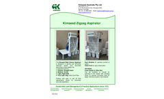 Kimseed ZigZag - Aspirator Brochure