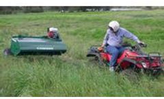 Kimseed - Model 1.3m - ATV Brush Harvester