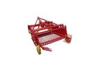 Demsan - Model PS2 CE - Two Rows Potato Harvester Machine with Complete Sieve System
