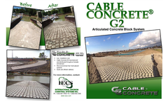 Cable Concrete - Model G2 - Articulated Concrete Block System- Brochure