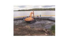 Portable water filled coffer dams for boat ramp repair
