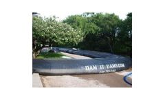 Portable water filled coffer dams for flood protection