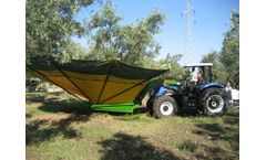 Sicma - Model RC - Harvester for olives, nuts, cherries, plums with trunk shaker (equipped with or without umbrella)