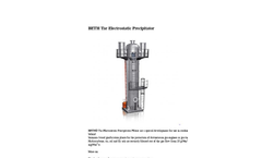 BETH - Tar-Electrostatic Precipitator Filters - Datasheet
