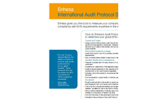 Enhesa Audit Protocols Flyer