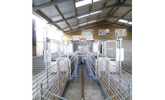 ATL - Model HD90G-RE - Goat Rapid Exit Parallel Milking Parlour