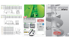 Bravo - Model MT-16 and MT-20 - Single Auger Horizontal Mixer- Brochure