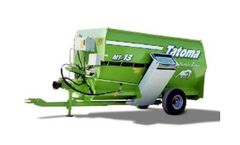 Bravo - Model MT-7, MT-10 and MT-13 - Single Auger Horizontal Mixer