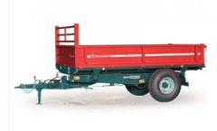 Herculano - Model S1ET - Single-Wheel Tipping Trailer