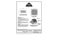 Silt-Saver - Model S-200A-DOT/HF - Square Frame & Filter Assembly Brochure