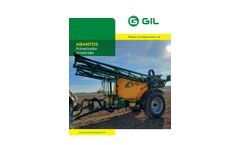 Julio - Model ABANTOS - Trailed Sprayer  - Brochure