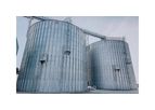 Simeza - Corrugated Steel Sheet Flat Bottom Silo