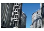 Flat Bottom Grain Storage Silos