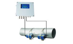 ASIONIC - Model 200C - 24 VDC/Battery Powered Ultrasonic Clamp On Type Flow Meter