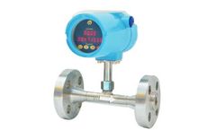 Electronet - Model FL - 204 - 24 VDC Operated Four Wire Turbine Flow Meter