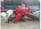 Round Straw Baler and Wrapper Machine