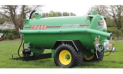 Cross - Single-Axis Non-Recessed Slurry Tanker