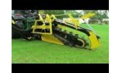 AFT 100 Cable / Pipe laying trencher Video